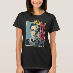 Kvinnor i hela Ställen där beslut fattas T Shirt