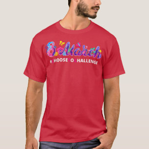 Kvinnor i internationell väljer att utmana kvinnor t shirt