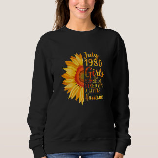 Kvinnor i juli Flickor 1980 42:a födelsedagen 42 å T Shirt