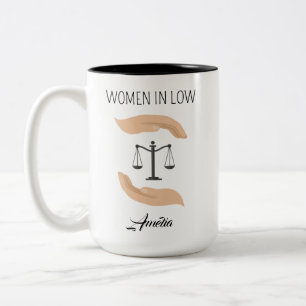 Kvinnor i juridik, gåvor, advokat Gift Lawyer Mugg
