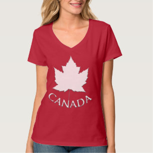 Kvinnor i Kanada T-Shirt Dam, Kanada Day Shirt