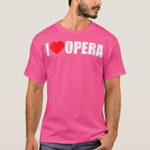 Kvinnor i Kärlek Opera Opera Opera Singer T Shirt