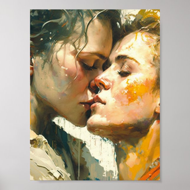 Kvinnor i Kärlek Poster (Framsidan)