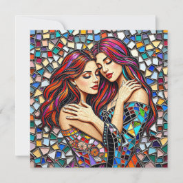 Kvinnor i Kärlek | Romantic Embrace Kort