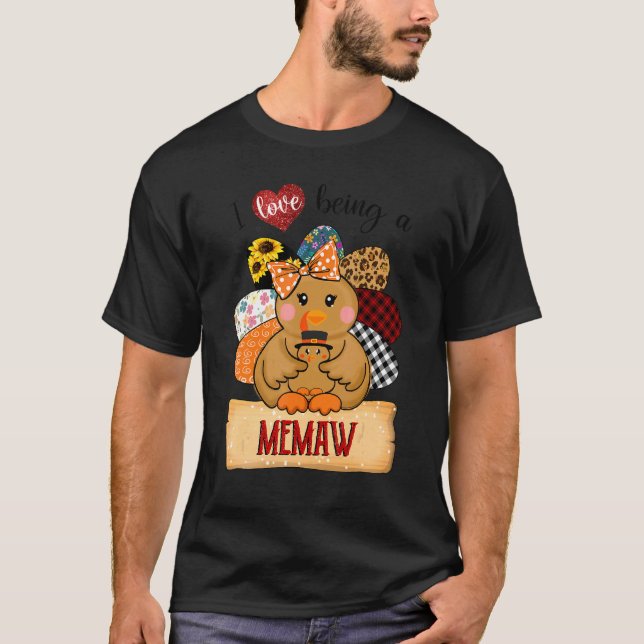 Kvinnor i Kärlek som är medlem i Turkiet Thanksgiv T Shirt (Framsida)