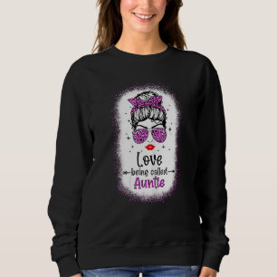 Kvinnor i Kärlek som kallas Auntie Leopard Messy B T Shirt