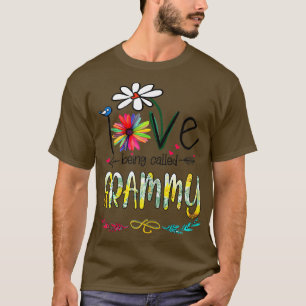 Kvinnor i Kärlek som kallas Grammy Solros Mor T Shirt