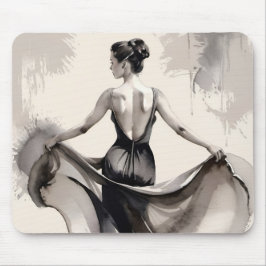 Kvinnor i klädkonst musmatta