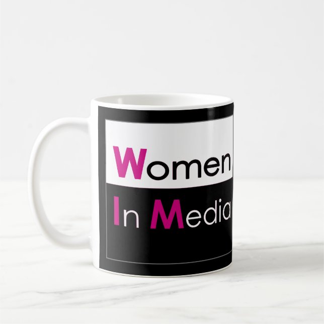 Kvinnor i klassiskt Mugg-svart i media Kaffemugg (Vänster)
