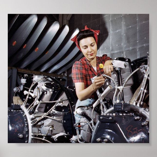 Kvinnor i Krig #2 Poster (Framsidan)