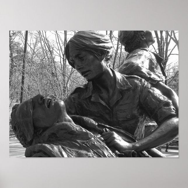 Kvinnor i Krig Poster (Framsidan)