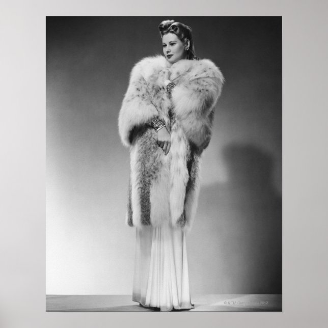 Kvinnor i kvällsgrav 2 poster (Framsidan)