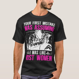 Kvinnor i kvinnlig Welder Welding Girl Funny Weldi T Shirt