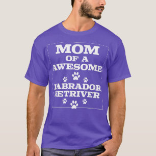Kvinnor i Labrador Retriever hundägare T Shirt