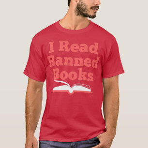 KVINNOR I LÄS BANNED BOKAR Reader Reading Bok Lo T Shirt