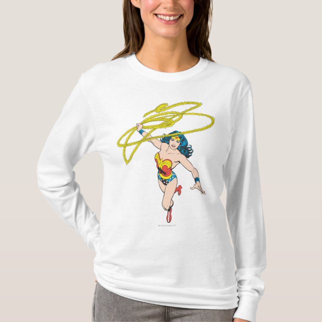  kvinnor i Lasso 2 Tee Shirt (Framsida)