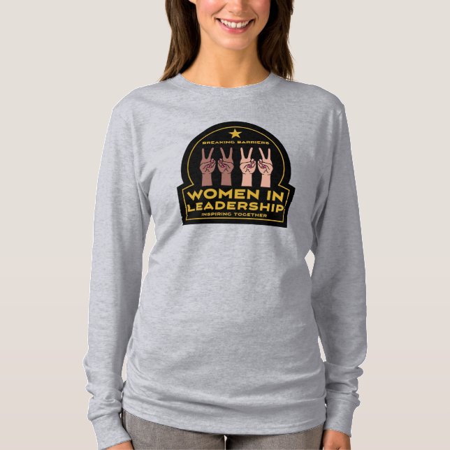 Kvinnor i ledande ställning t shirt (Framsida)