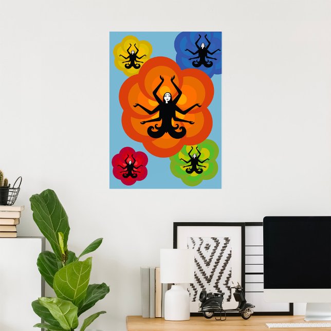 Kvinnor i Lotus Poster (Skapare uppladdad)