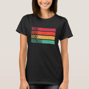 Kvinnor i Mamma Chef Realtor Women T Shirt