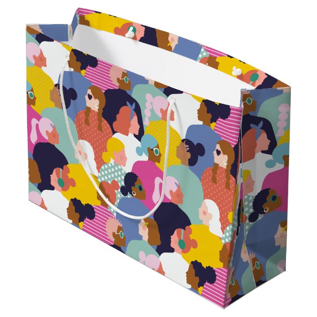 Kvinnor i mångfald - Kvinnor i olika etniska grupp (Baksidan Vinklad)