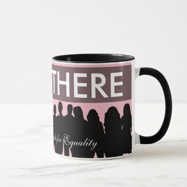 Kvinnor i mars: "Jag var där" Mugg (Höger)