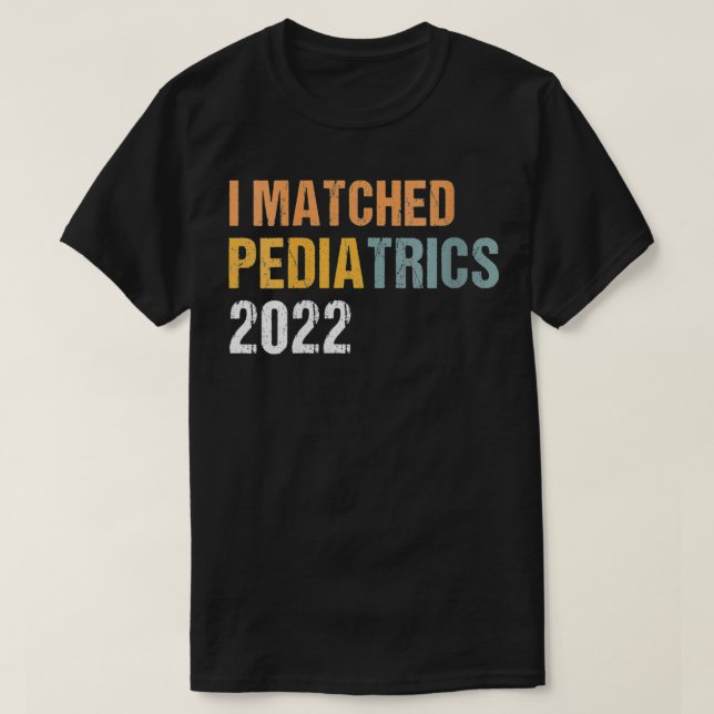 Kvinnor i matchad pediatrik 2022 Läkemedelsresiden T Shirt (Design framsida)