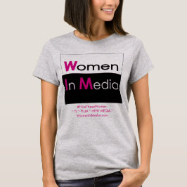 Kvinnor i Media - Tee Shirt Grått