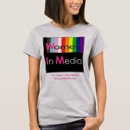 Kvinnor i Media - Tee Shirt Grått