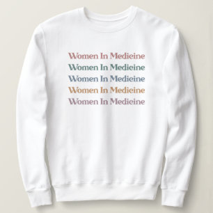 Kvinnor i medicinen Retro Future Nurse Med Student T Shirt
