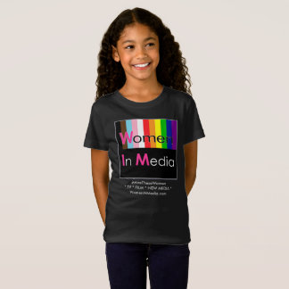 Kvinnor i medieservern Srt Black for Grrrrrrrls T Shirt