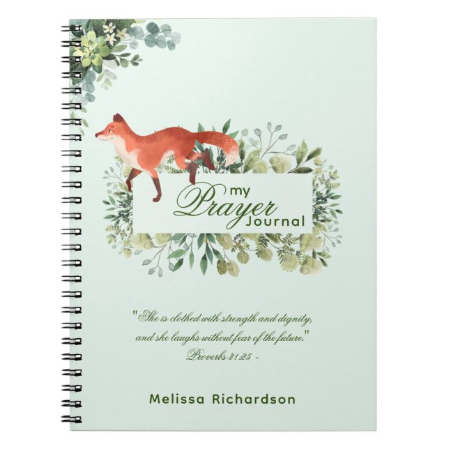 Kvinnor i Mission Pastor Maka Prayer Journal Anteckningsbok (Framsidan)