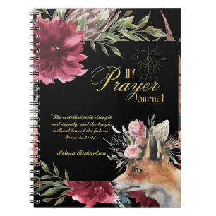 Kvinnor i Mission Pastor Maka Prayer Journal Anteckningsbok