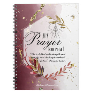 Kvinnor i Mission Pastor Maka Prayer Journal Anteckningsbok