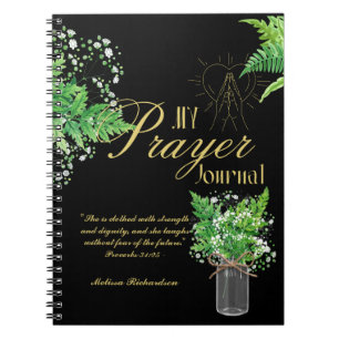 Kvinnor i Mission Pastor Maka Prayer Journal Anteckningsbok