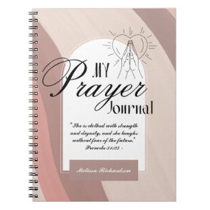 Kvinnor i Mission Pastor Maka Prayer Journal Anteckningsbok