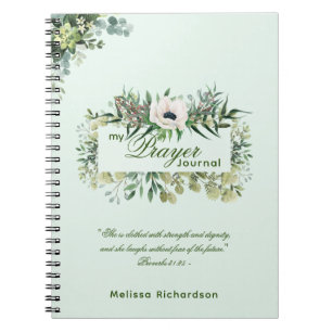 Kvinnor i Mission Pastor Maka Prayer Journal Anteckningsbok