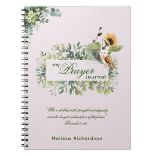 Kvinnor i Mission Pastor Maka Prayer Journal Anteckningsbok