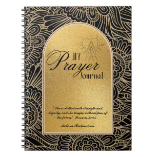 Kvinnor i Mission Pastor Maka Prayer Journal Anteckningsbok