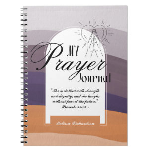 Kvinnor i Mission Pastor Maka Prayer Journal Anteckningsbok