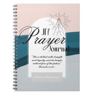 Kvinnor i Mission Pastor Maka Prayer Journal Anteckningsbok
