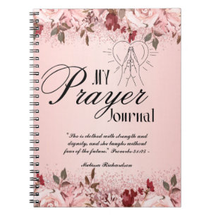 Kvinnor i Mission Pastor Maka Prayer Journal Anteckningsbok