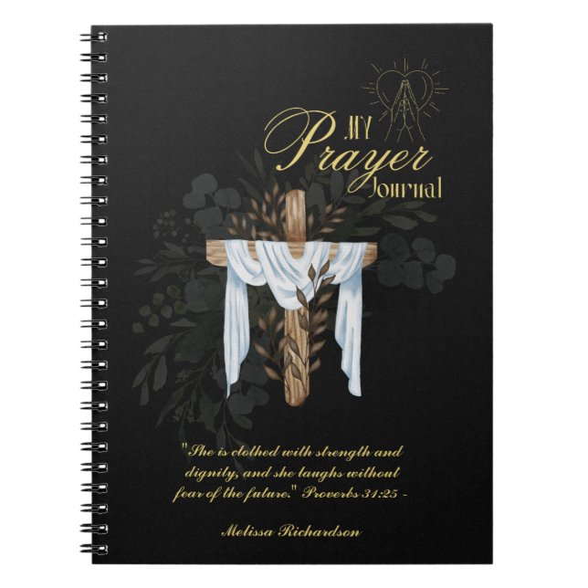 Kvinnor i Mission Pastor Maka Prayer Journal Anteckningsbok (Framsidan)