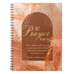 Kvinnor i Mission Pastor Maka Prayer Journal Anteckningsbok