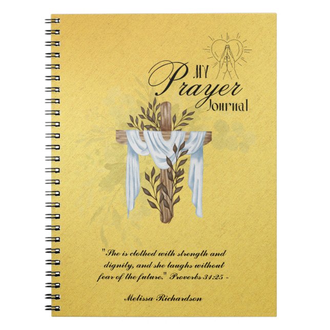 Kvinnor i Mission Pastor Maka Prayer Journal Anteckningsbok (Framsidan)