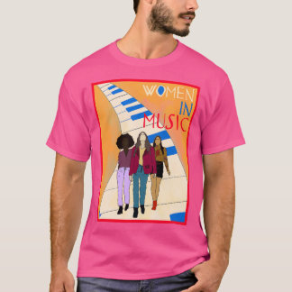 Kvinnor i Music HAIM-orangen T Shirt