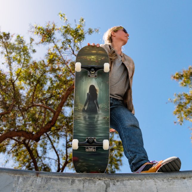 Kvinnor i Mysterious Tunnel Mini Skateboard Bräda 18,5 Cm (Utomhus 1)