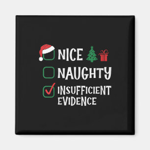 Kvinnor i Nice - stel brist på bevis Christma Magnet