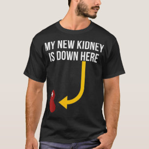 Kvinnor i njurtransplantation presenterar min nya  t shirt
