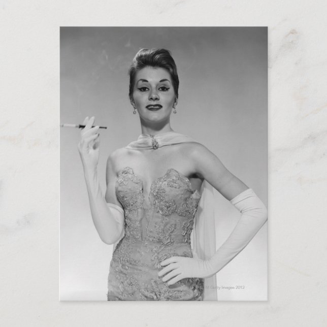 Kvinnor i nöd vykort (Framsida)