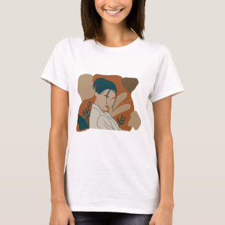 Kvinnor i oberoende t shirt